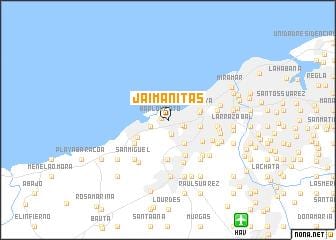 map of jaimanitas Cuba
